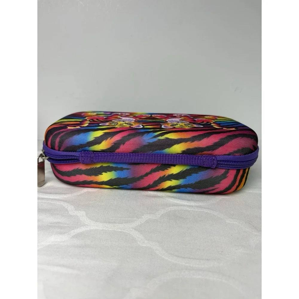 Lisa Frank Forrest Tigers Molded Pencil Pouch Makeup Travel Case Box Holder 8